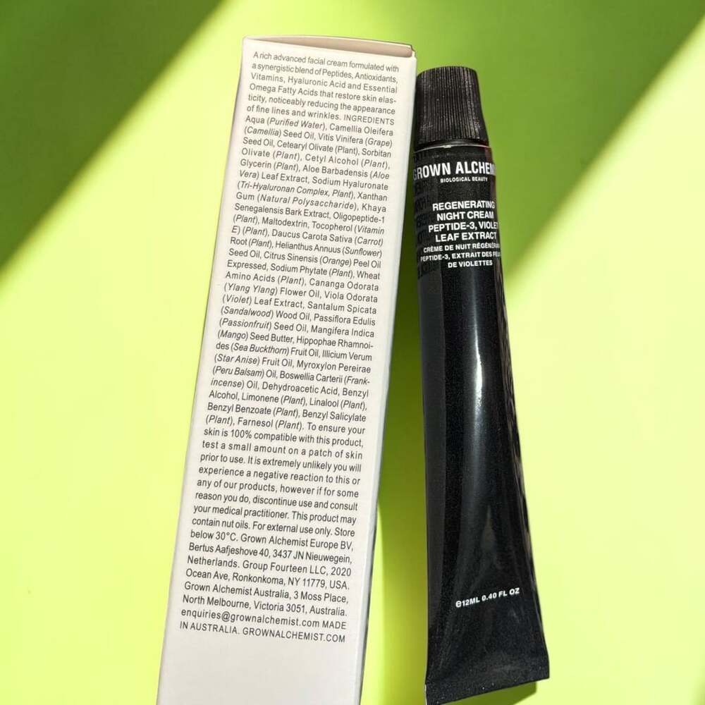 Grown Alchemist Regenerating Night Cream Peptide-0.4oz/12ml